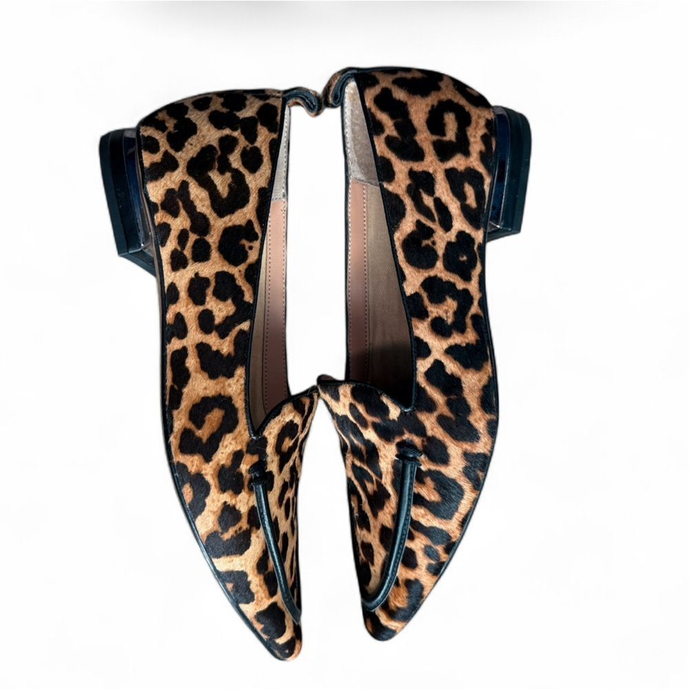 Franco Sarto Animal Print Loafers - Picture 4 of 9